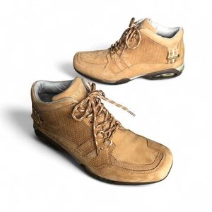 Impulse Men’s Casual Shoes Tan Leather Size 7.5 M Comfortable Lace Up